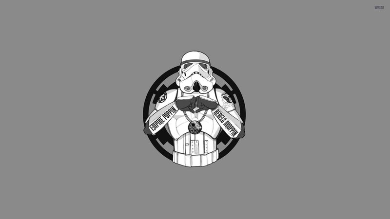 Stormtrooper Character — Gray