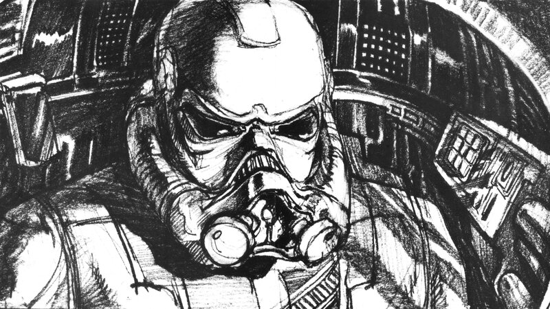 stormtrooper cockpit sketch