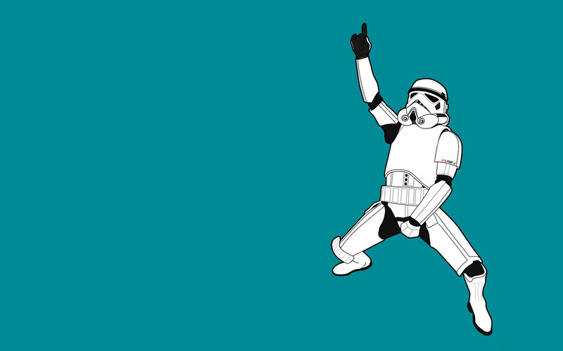 stormtrooper dancing
