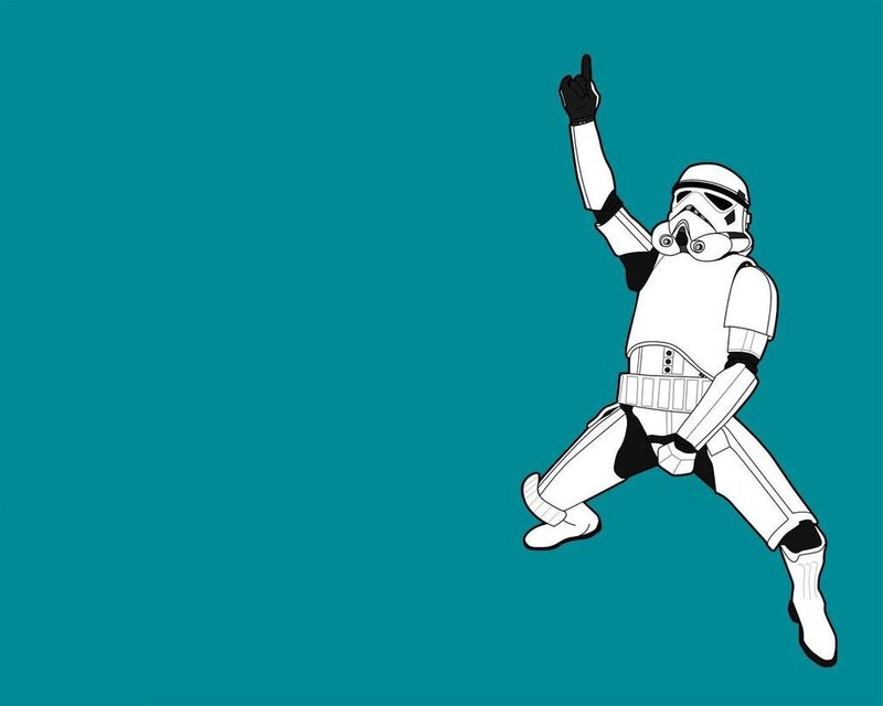 Stormtrooper dancing