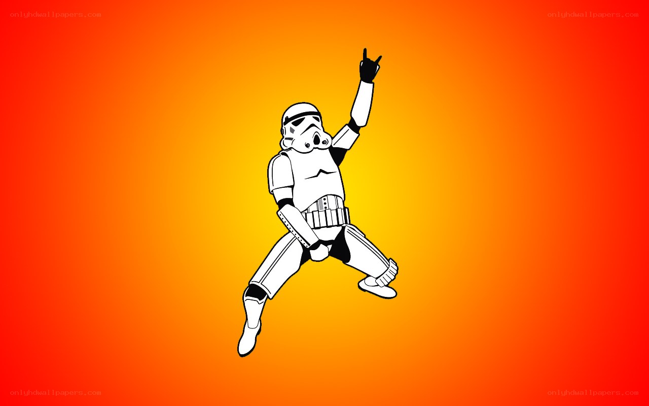 Stormtrooper dancing