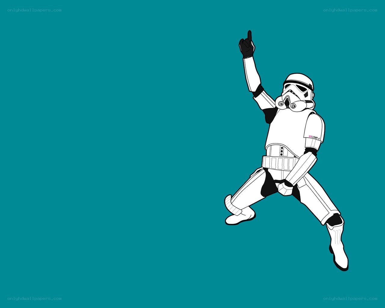 Stormtrooper dancing