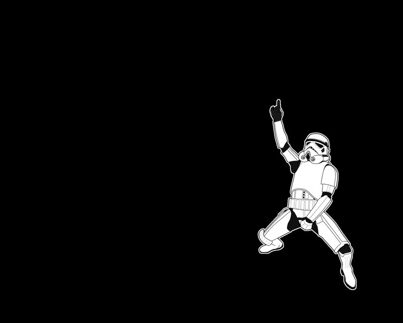 Stormtrooper Dancing — Black