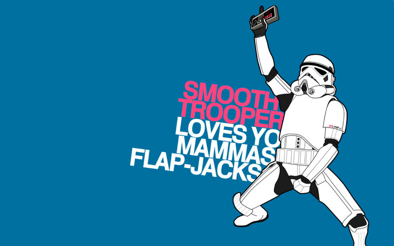 Stormtrooper Dancing — Blue