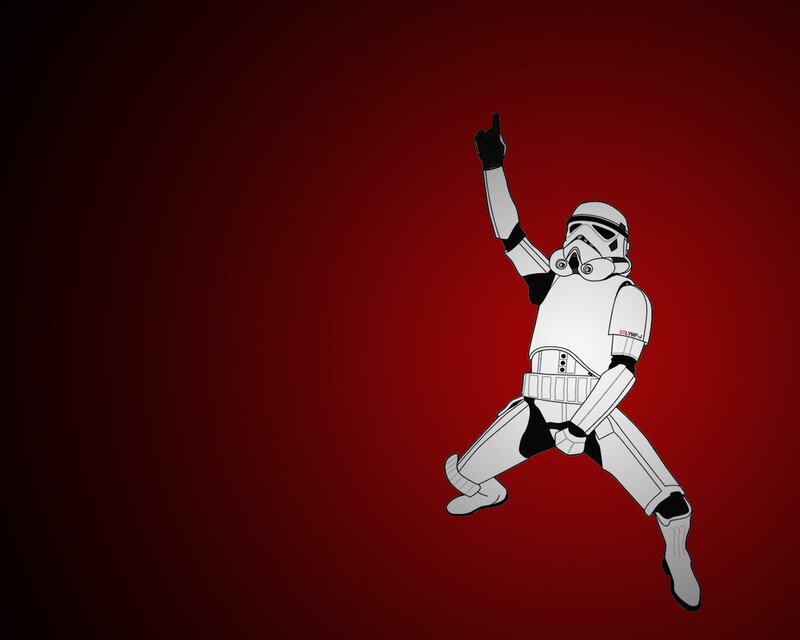 Stormtrooper Dancing — Red
