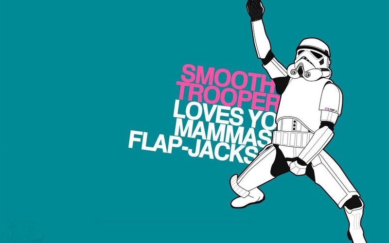 Stormtrooper Dancing — Teal, Playful