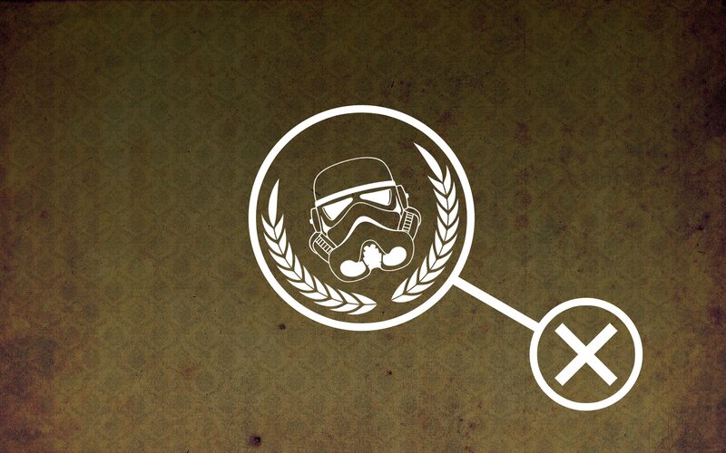 Stormtrooper emblem with cross