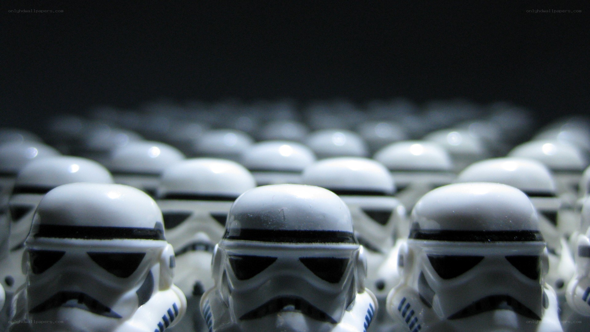 Stormtrooper figures in formation