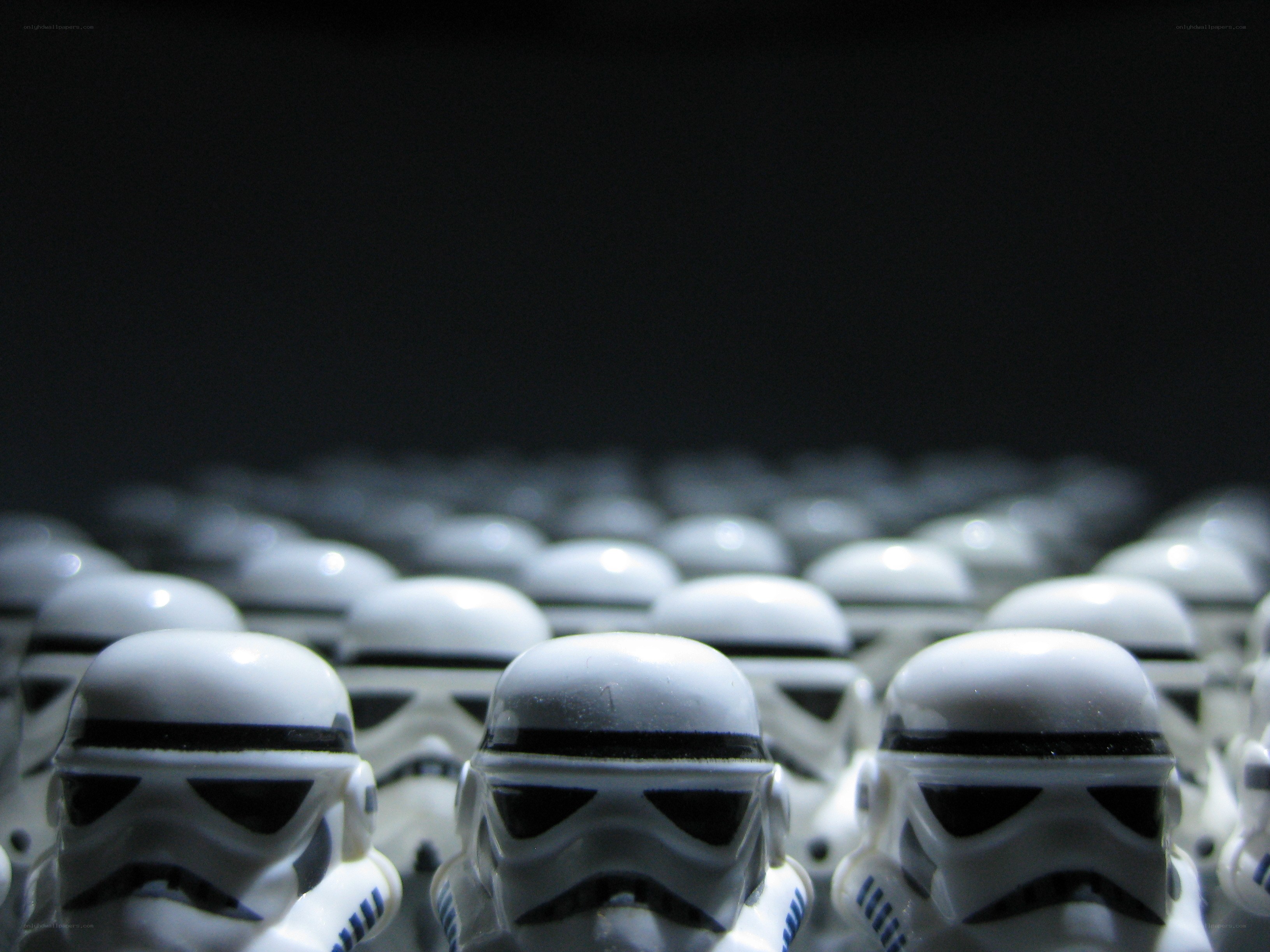 Stormtrooper figures in formation