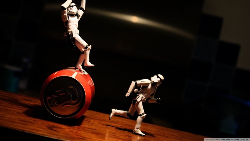 Stormtrooper Figures on Can