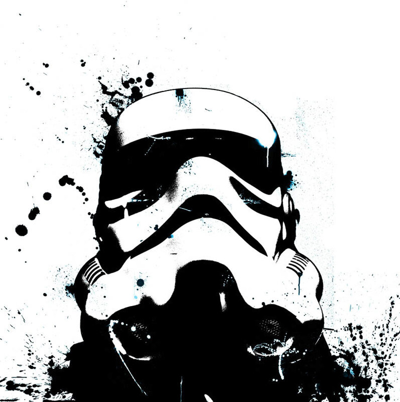 Stormtrooper helmet art
