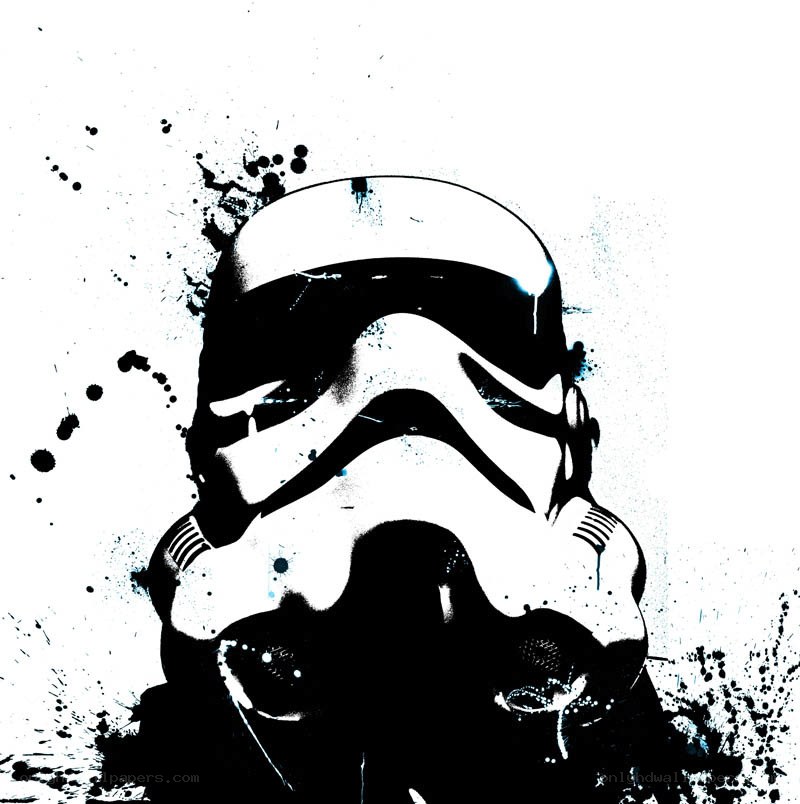 Stormtrooper helmet art
