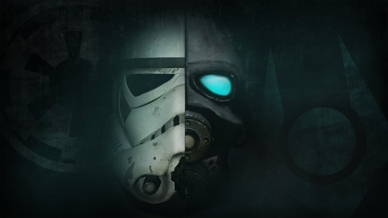 Stormtrooper Helmet — Black, Dark