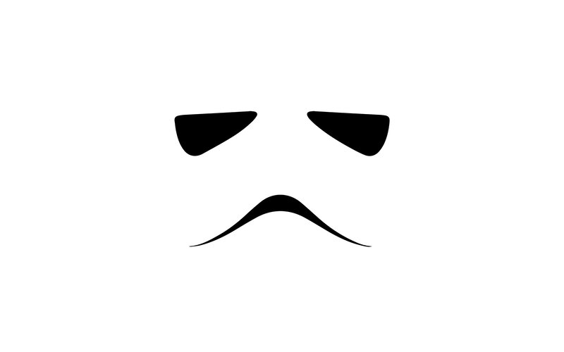 Stormtrooper Helmet — Black, Neutral