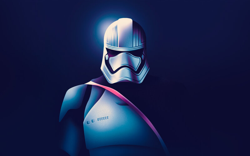 Stormtrooper Helmet — Blue
