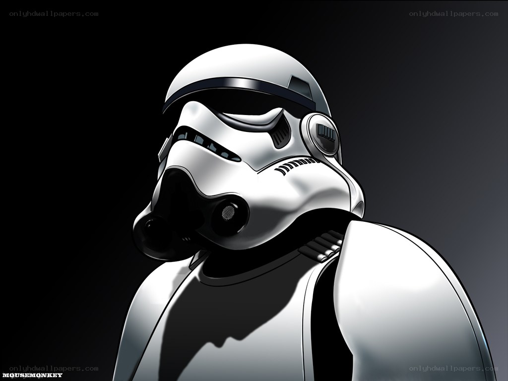 Stormtrooper helmet close-up