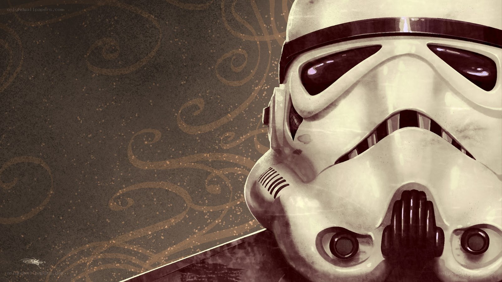 Stormtrooper helmet close-up