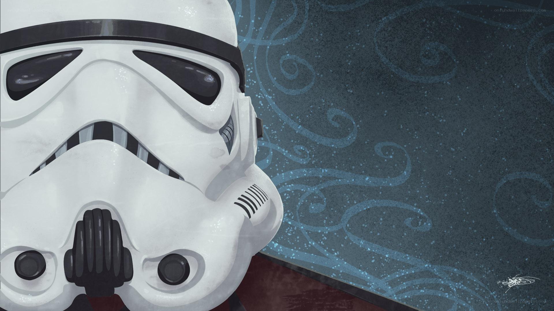Stormtrooper helmet close-up