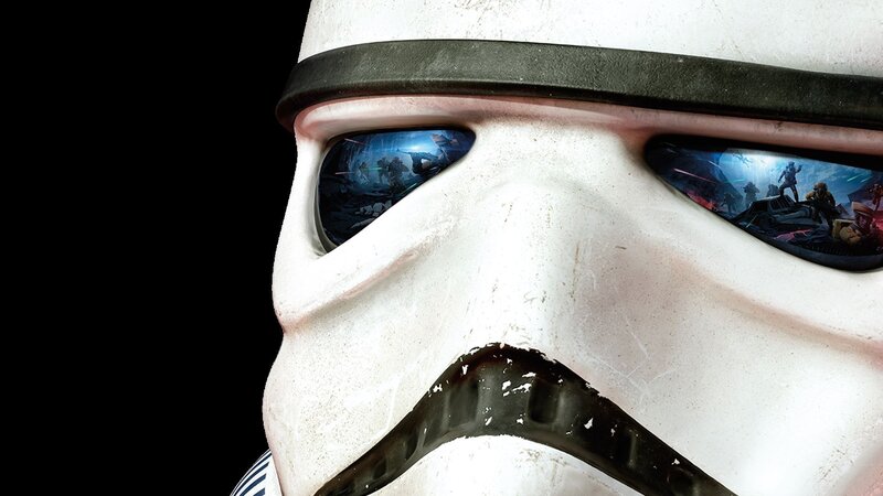 Stormtrooper helmet close-up