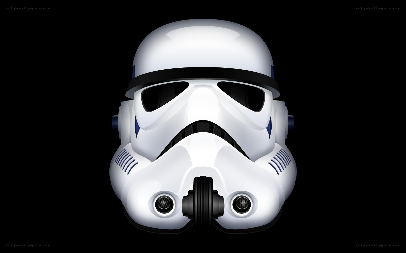 Stormtrooper helmet front view