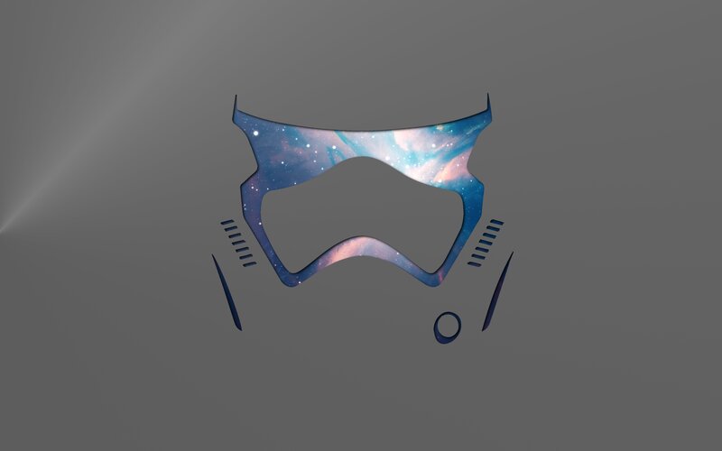 Stormtrooper Helmet — Gray, Cosmic