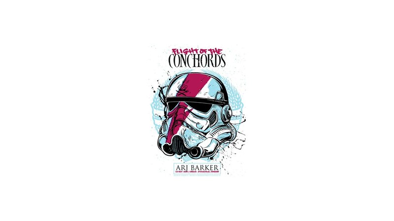 Stormtrooper Helmet — White, Edgy, Illustration, Skull Symbol