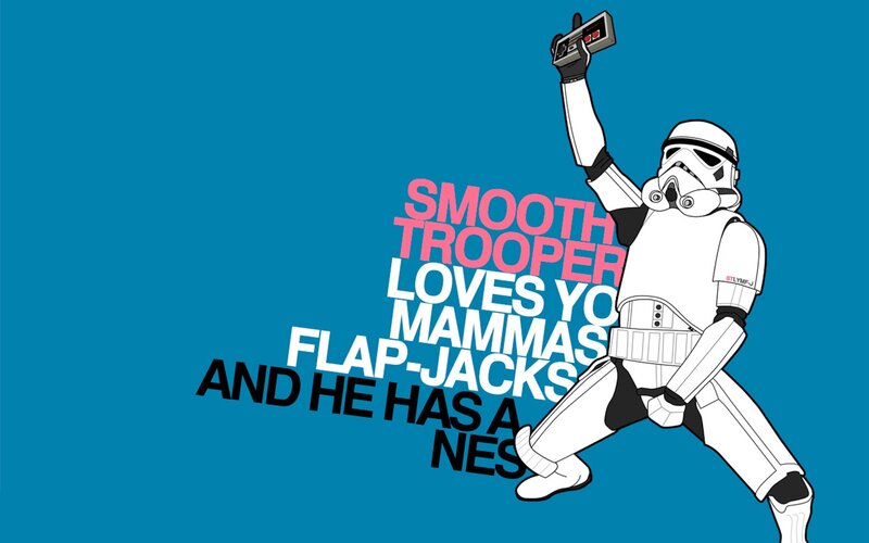 Stormtrooper Holding Controller