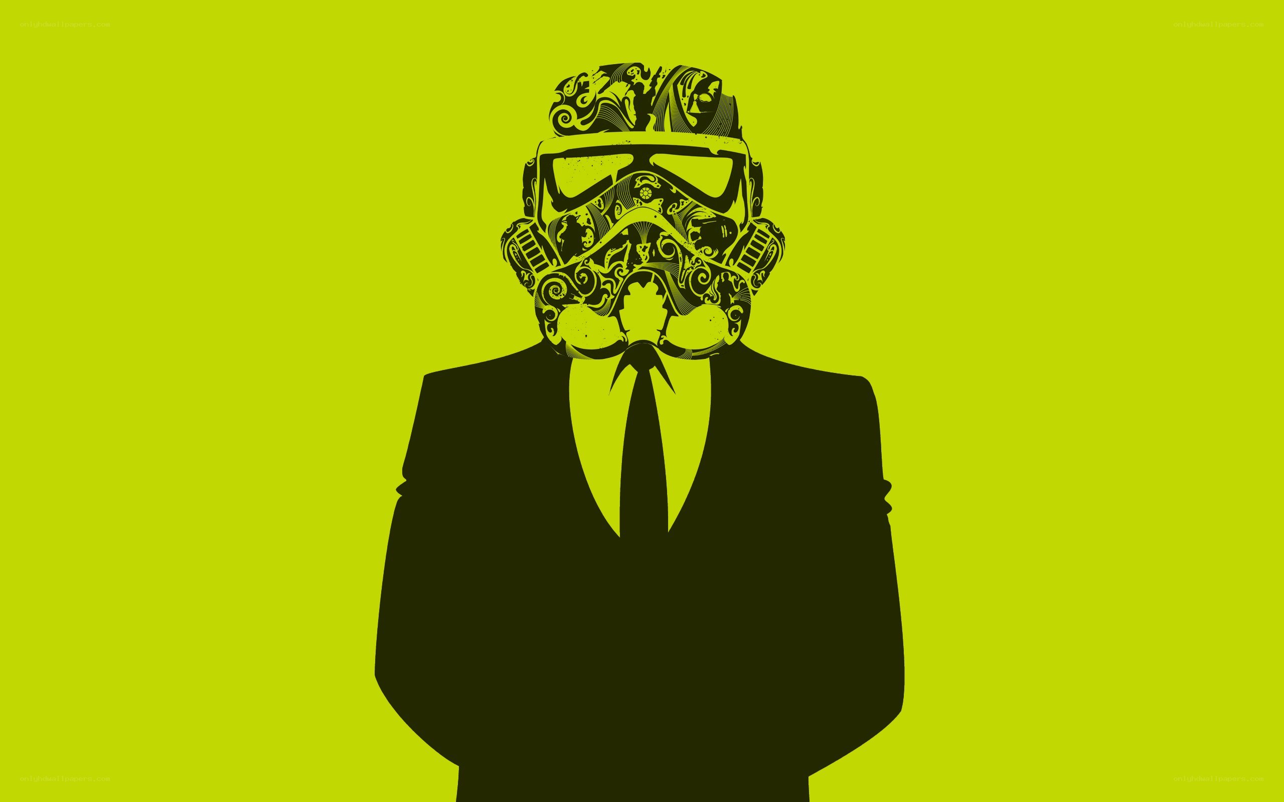 stormtrooper in a suit