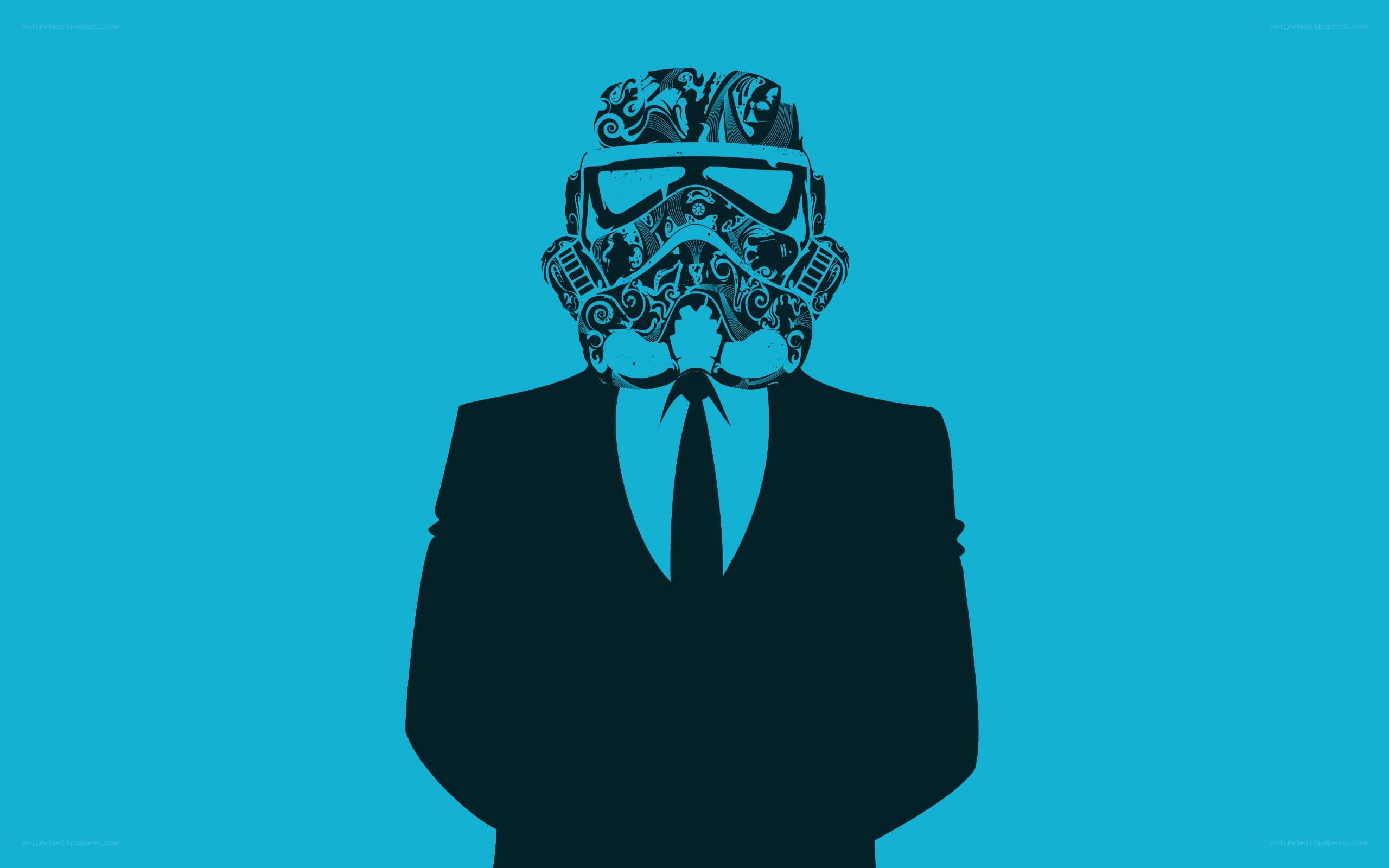 stormtrooper in a suit