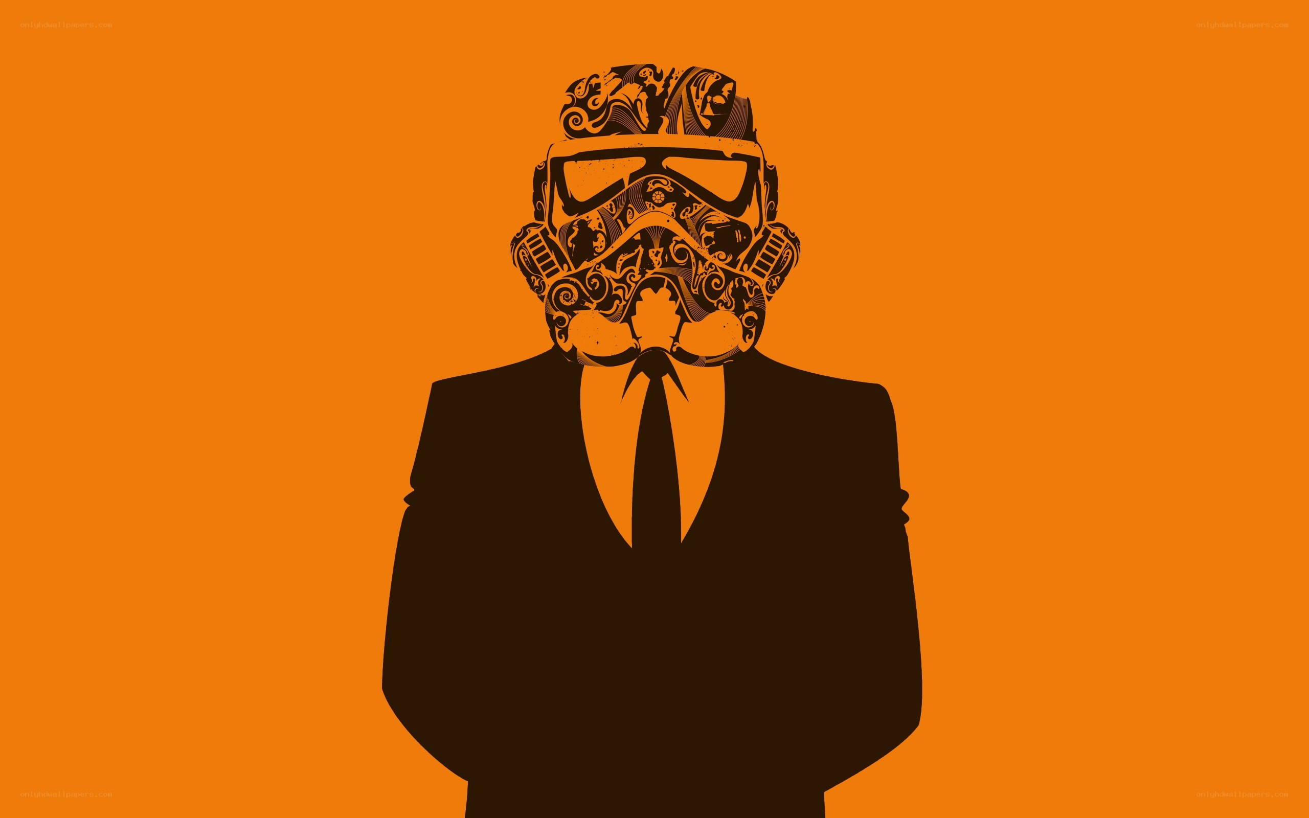 Stormtrooper in a suit
