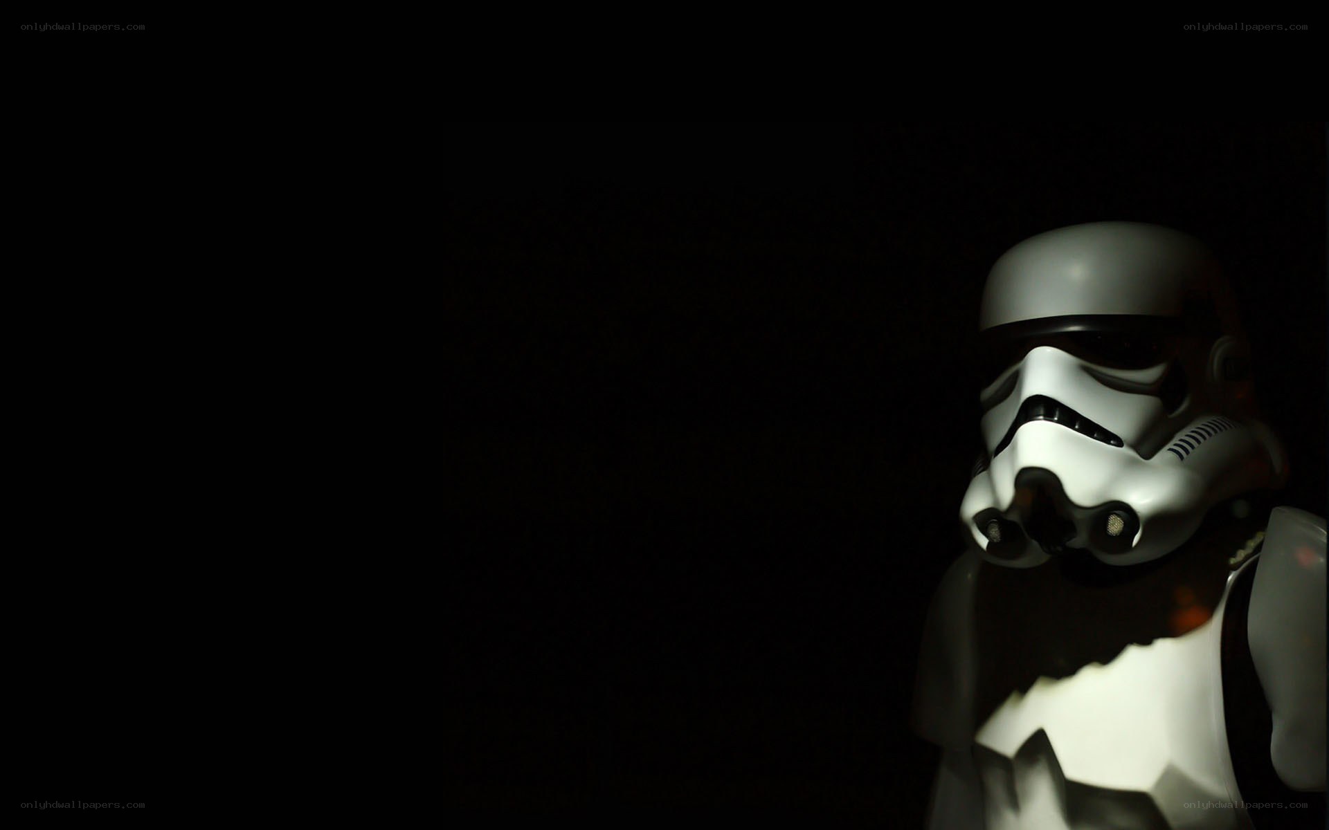 stormtrooper in darkness