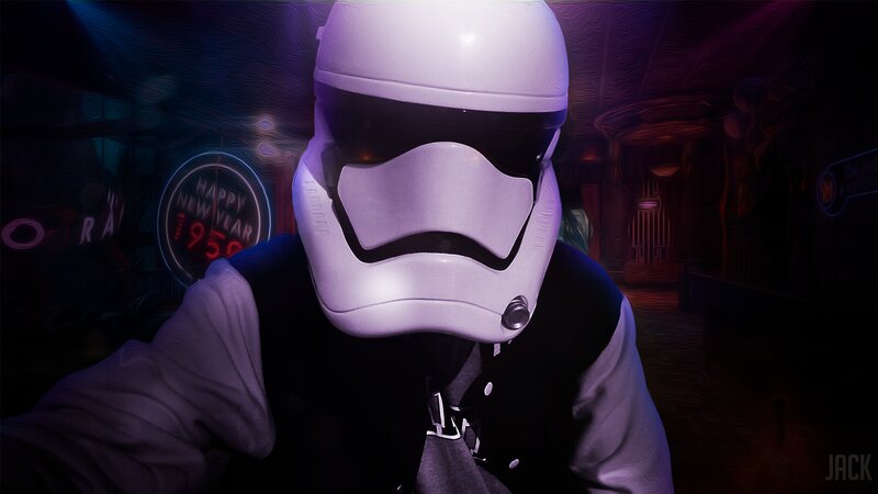 Stormtrooper in Jacket