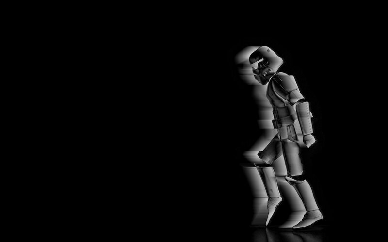 Stormtrooper in motion