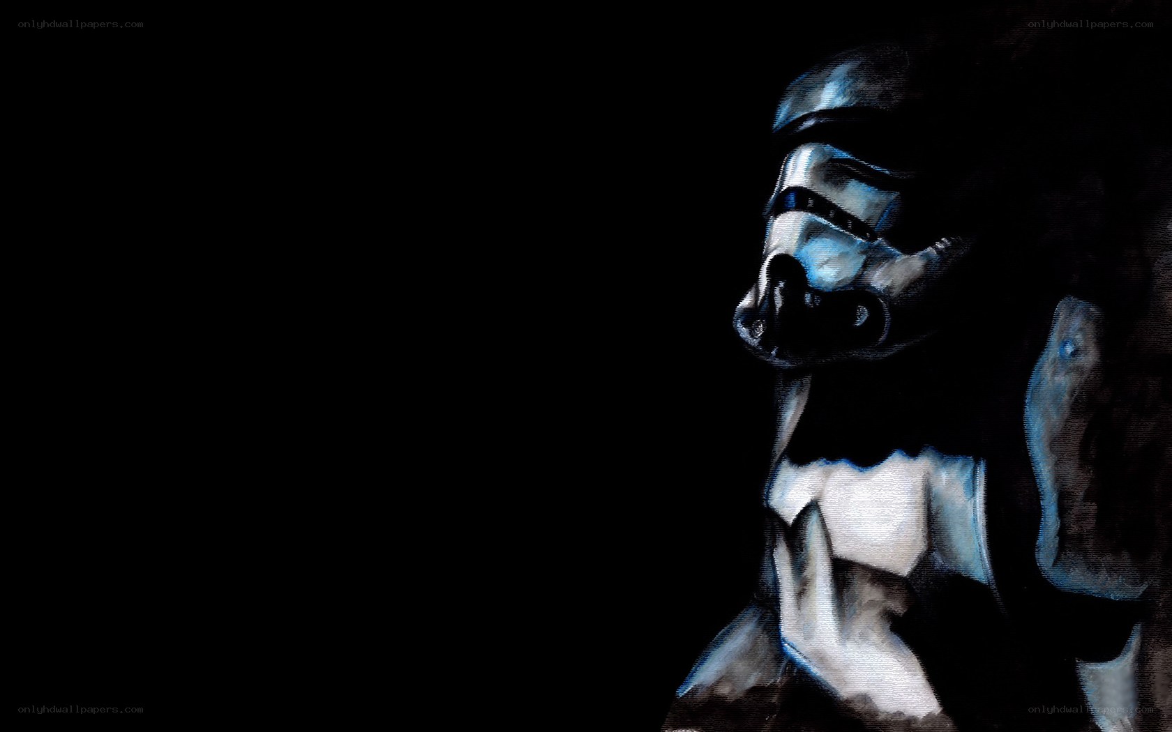 Stormtrooper in shadow