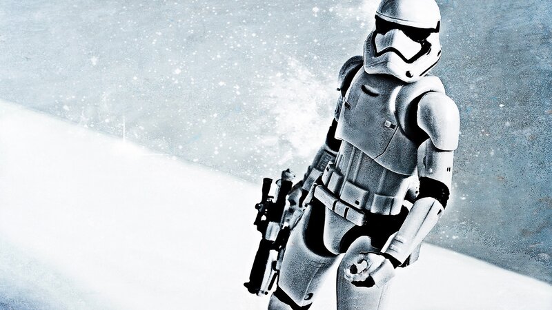 Stormtrooper in Snow — White