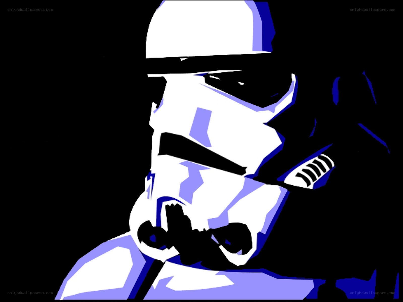 Stormtrooper in stylized art