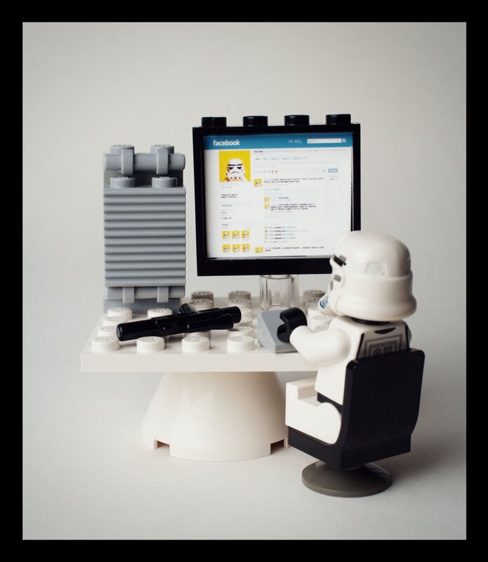 Stormtrooper on Facebook