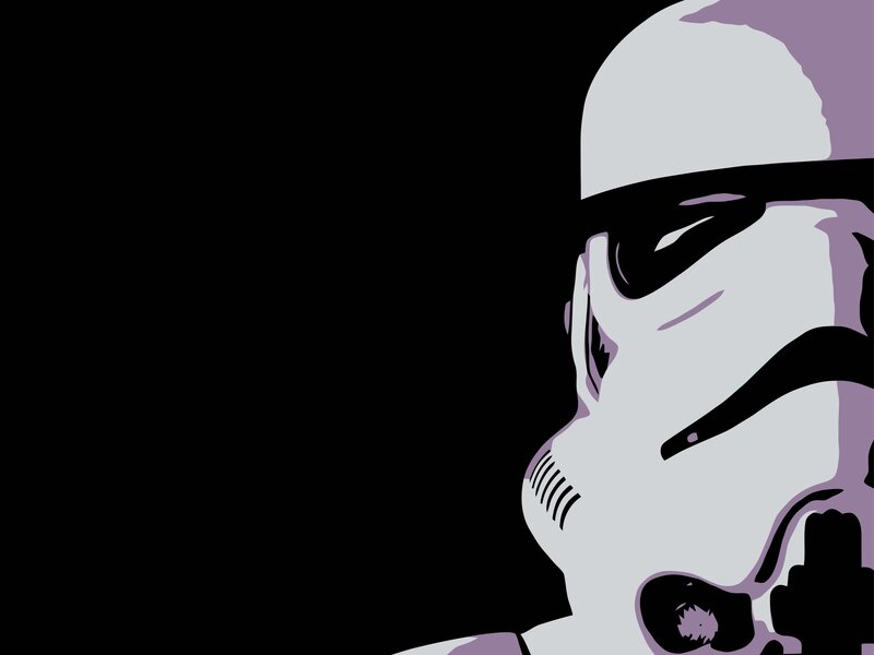 Stormtrooper profile art