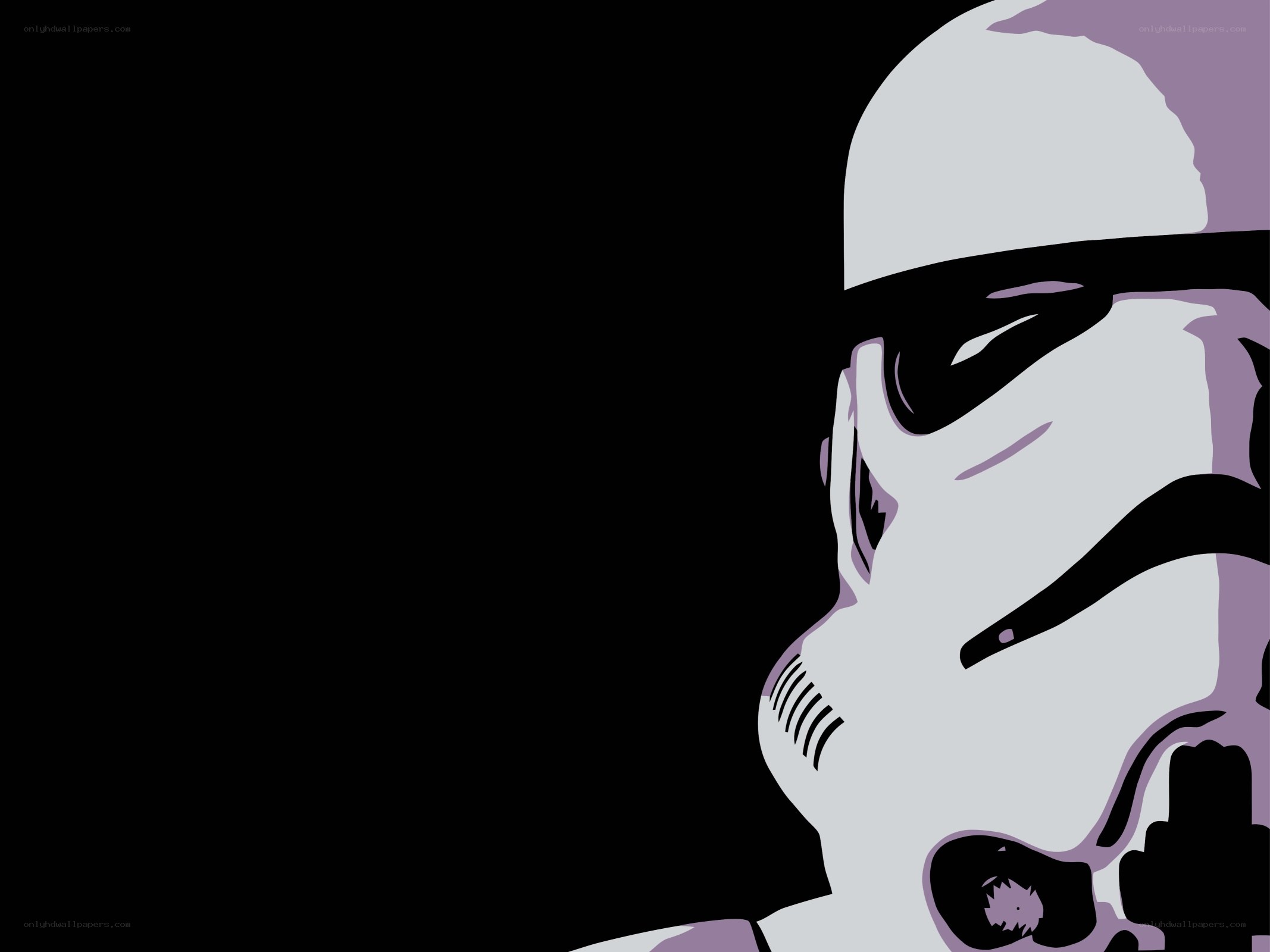 Stormtrooper profile art