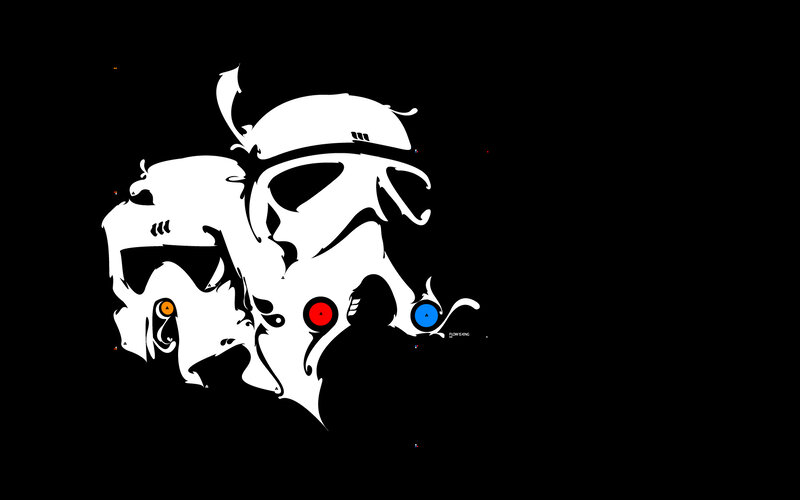 stormtrooper silhouettes art