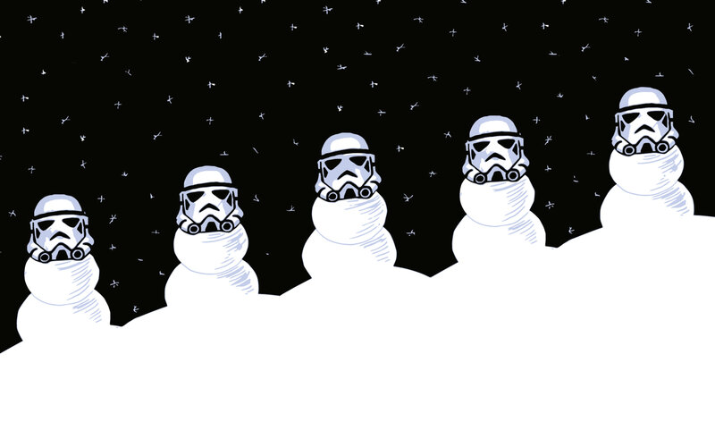 stormtrooper snowmen