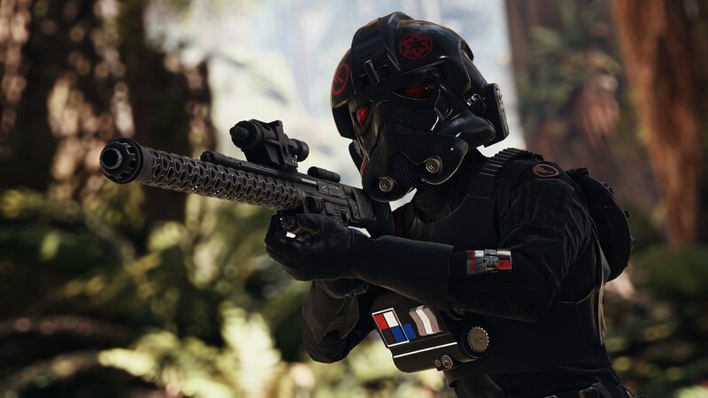 Stormtrooper Soldier — Black, Tense