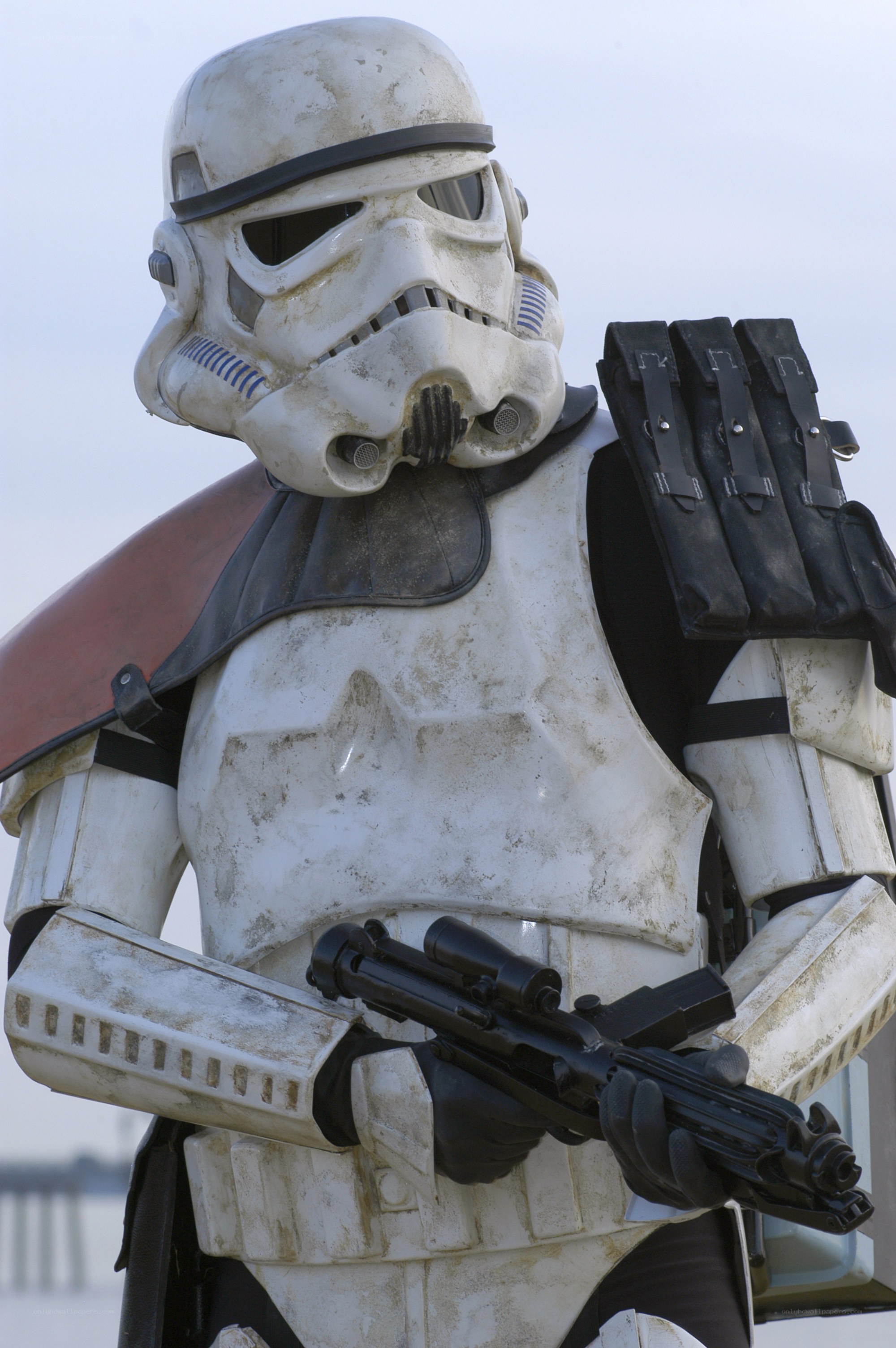 Stormtrooper with blaster rifle