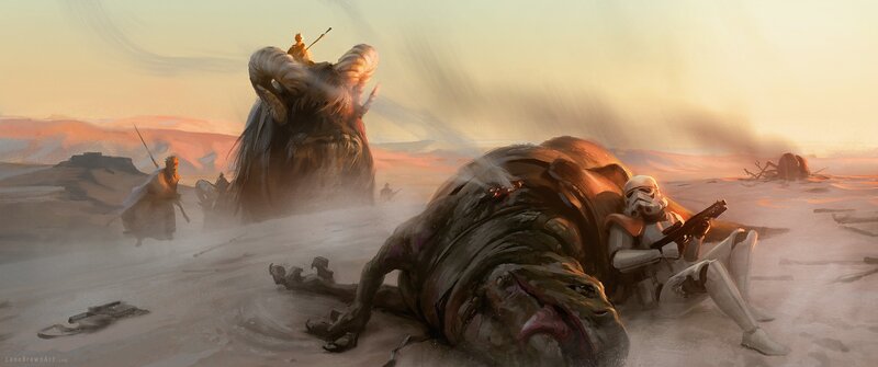 Stormtrooper with Dead Creature