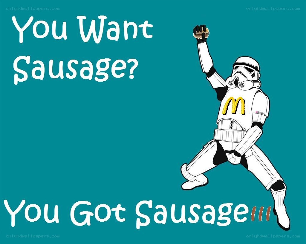 Stormtrooper with Sausage