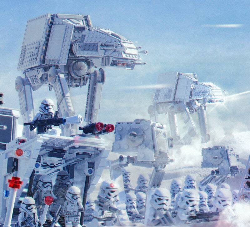 Stormtroopers and AT-ATs