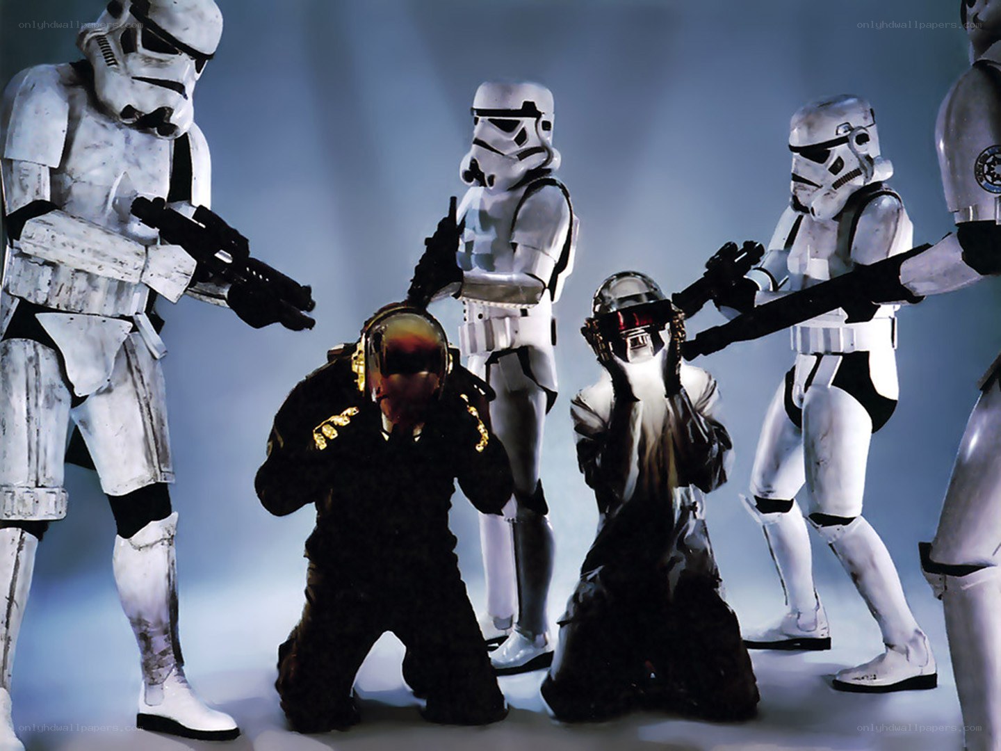 Stormtroopers and Daft Punk
