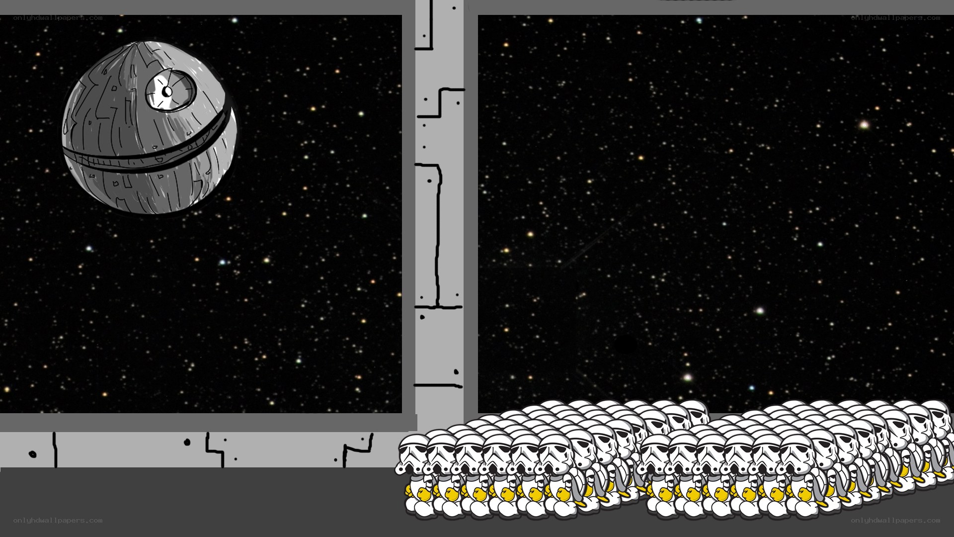 Stormtroopers and Death Star