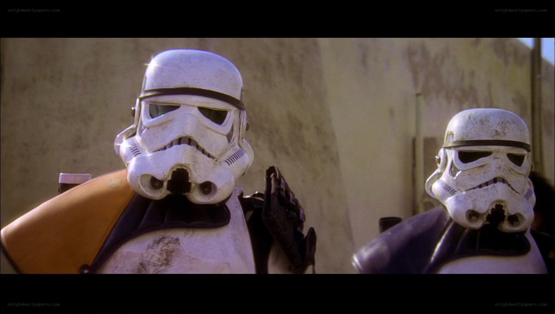 Stormtroopers in a corridor