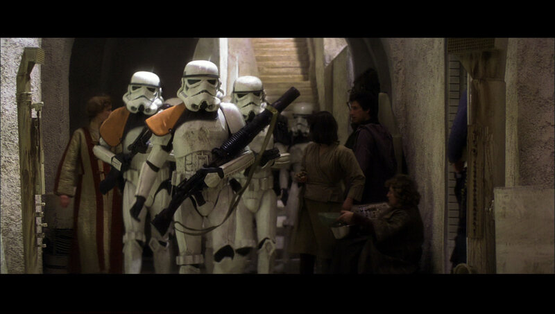 Stormtroopers in Corridor — White